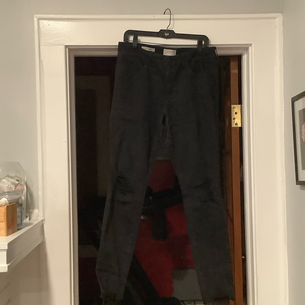 Black Slim Fit Pants